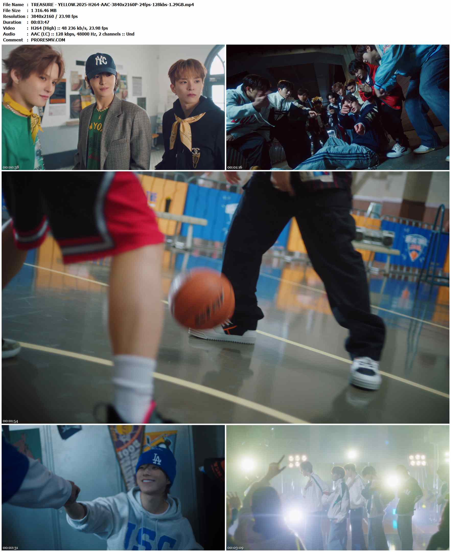 TREASURE - YELLOW.2025-H264-AAC-3840x2160P-24fps-128kbs-1.29GB官方MV_高清MV